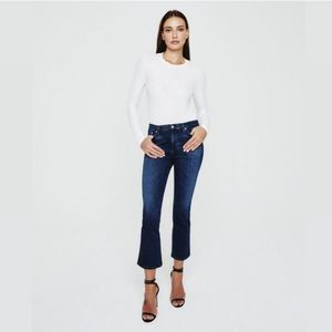 AG Adriano Goldschmied High Rise Slim Flare Crop